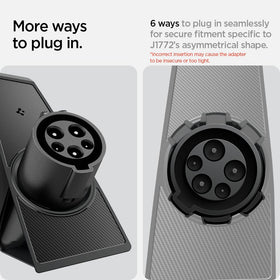 Spigen dock in car interior lifestyle image showcasing tidy organization benefit