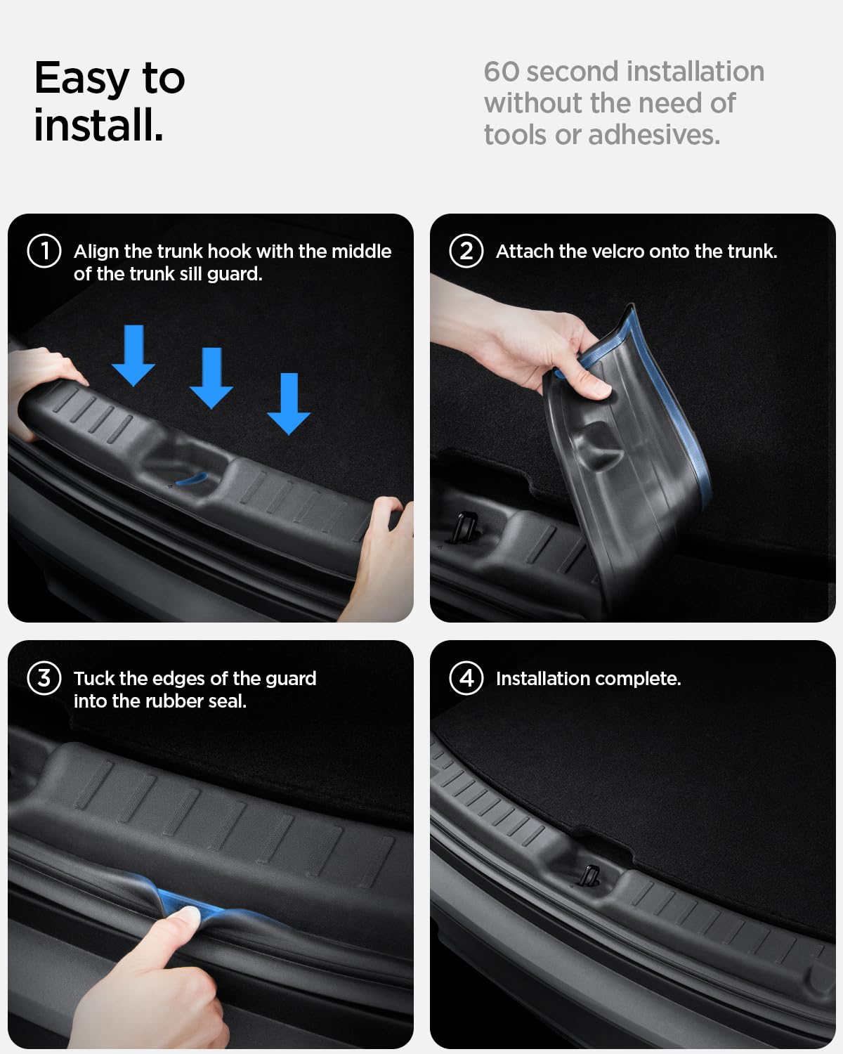 Spigen lifestyle image loading groceries showing everyday protection benefit