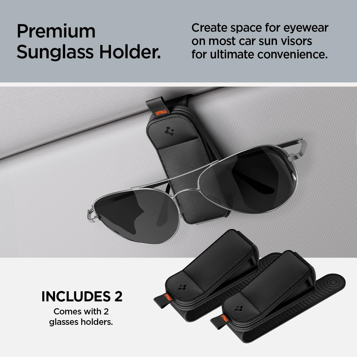 Spigen close-up of magnetic clasp showing secure hold and easy one-handed access