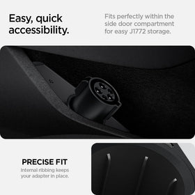 Spigen TPE texture close-up highlighting durable material and scratch resistance