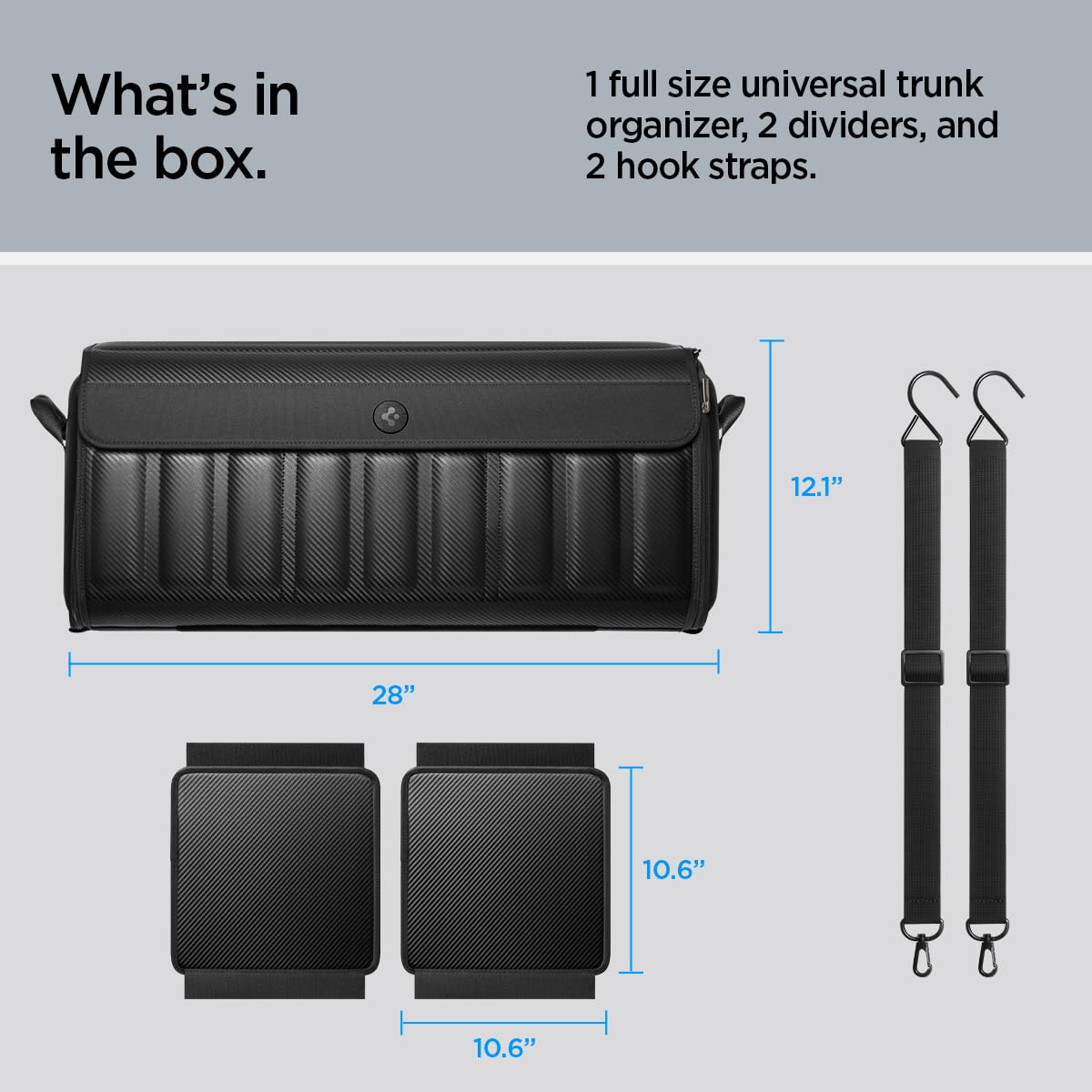 Spigen close-up carbon-fiber texture highlighting scratch resistance