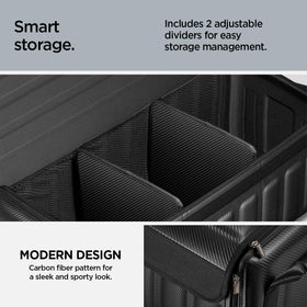 Spigen side view with zipped sides and lid demonstrating quick setup