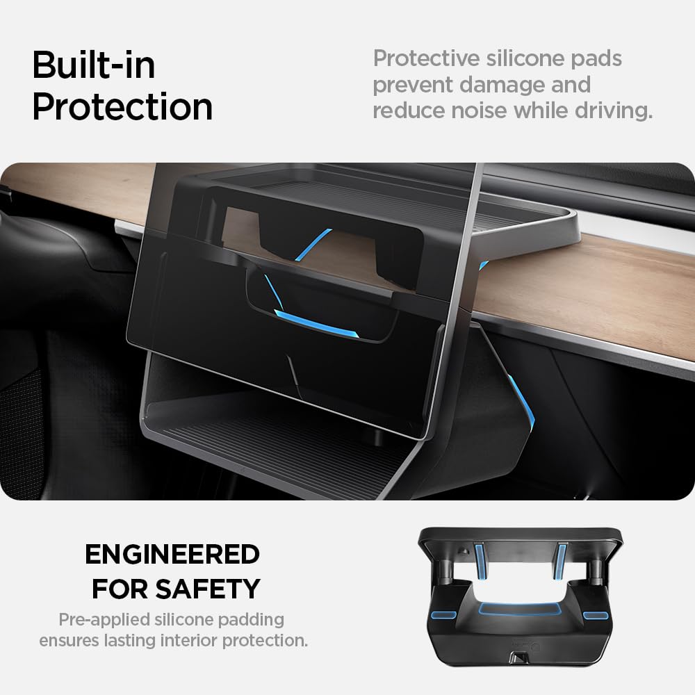Spigen organizer shown with phone and wallet to show capacity and practical use