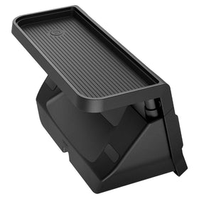 Spigen two shelves detail demonstrating organized storage for phones and sunglasses