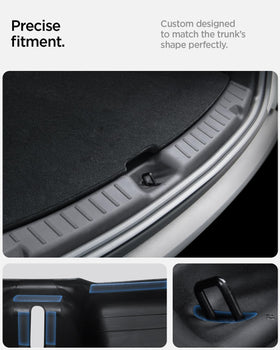 Spigen Velcro stabilizer detail securing the guard for reliable fit