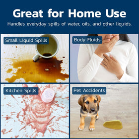 Spill Doctor removing pet accident from carpet for safe home cleanup benefit