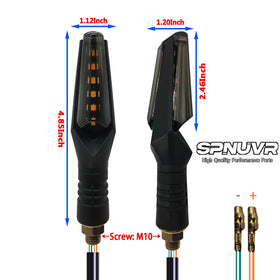 SPNUVR size comparison with ruler showing compact dimensions and fitment