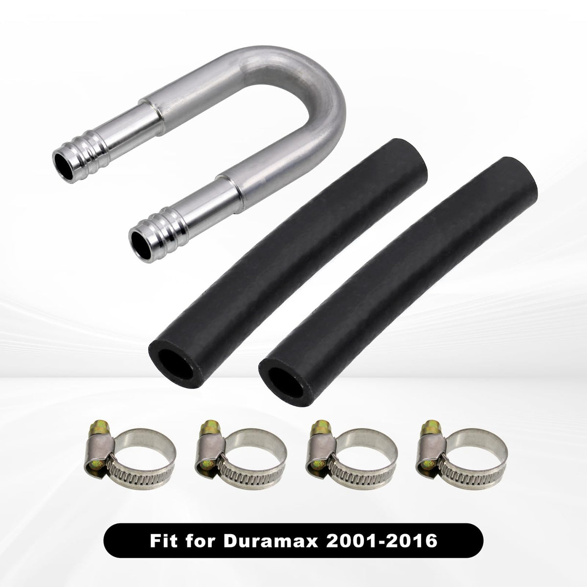Sporacingrts diesel-rated hose detail showing fuel compatibility and flexible routing
