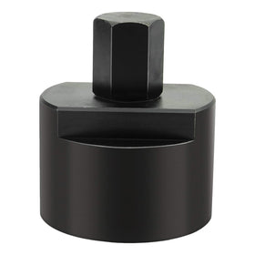 Sporthfish flywheel puller front view showing solid steel construction and mounting, ideal for safe removal