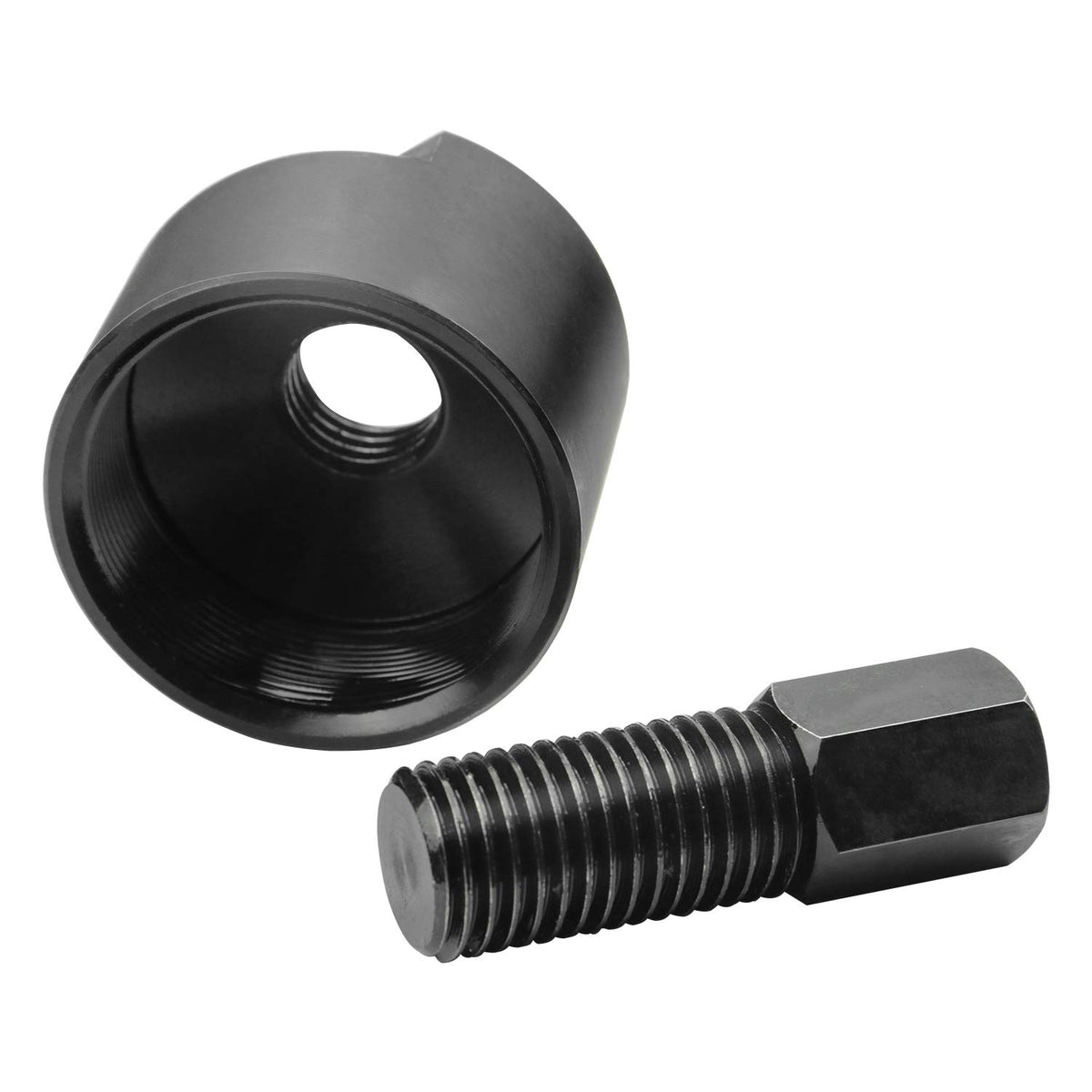 Sporthfish puller threads with lubricant applied illustrating smoother operation and thread protection