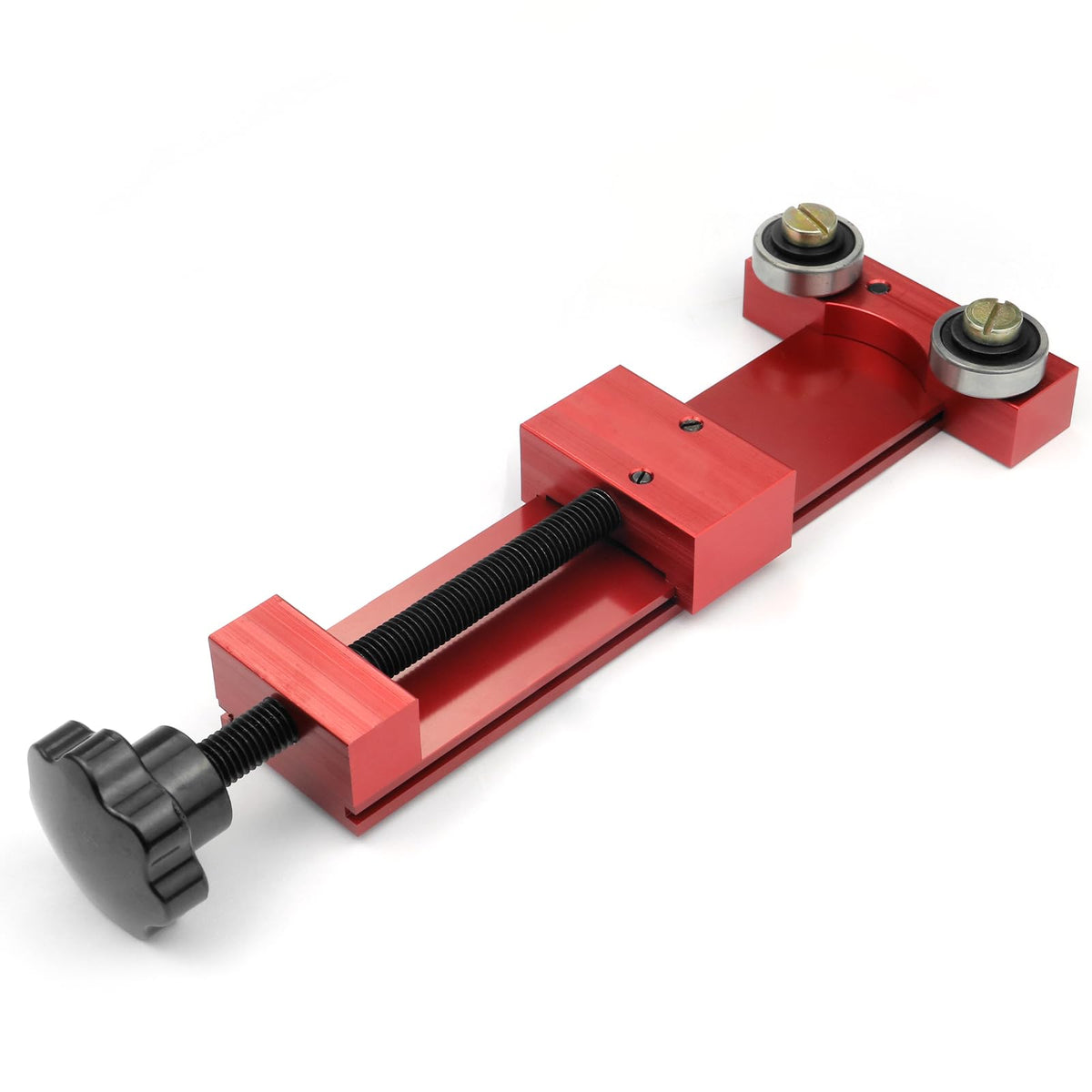 Sporthfish red anodized body highlighting durable, corrosion-resistant construction