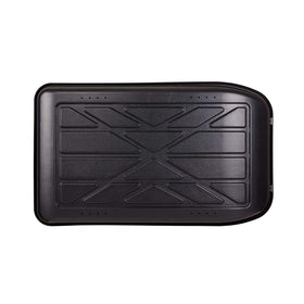 SportRack Vista XL mounting hardware close-up showing tool-free installation ease