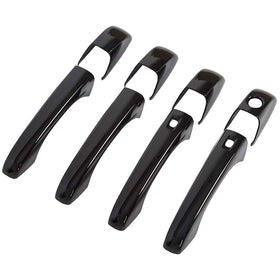 sportuli view of door handle cut-out for smart key button for convenient access