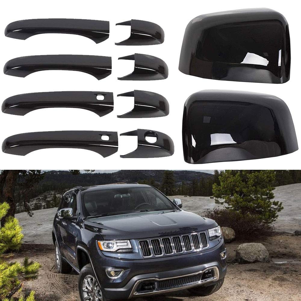 sportuli lifestyle image of parked Grand Cherokee with covers enhancing style