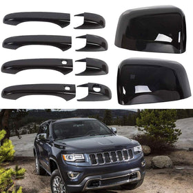 sportuli lifestyle image of parked Grand Cherokee with covers enhancing style