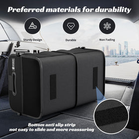 Sposuit trunk organizer side pockets holding tools and small items for quick access