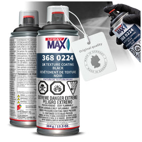 SprayMax front can showing product branding and professional finish benefits