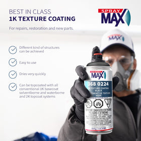 SprayMax nozzle closeup demonstrating variable spray control and precision