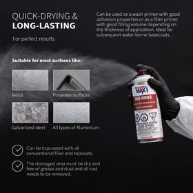 SprayMax protecting welding seam for better bonding and rust resistance