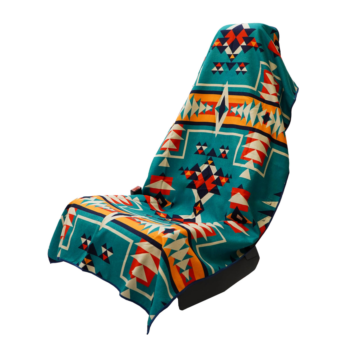 Sprints front view showing Bohemian Nomad Noises pattern and full-size benefit