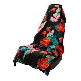 Sprints towel full front view showing Moonrise in Maui color and coverage benefit