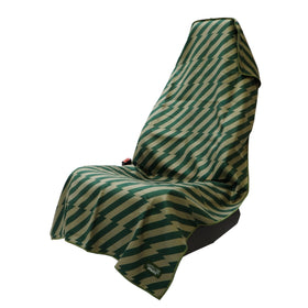 Sprints front view full-sized towel protecting seat and absorbing sweat