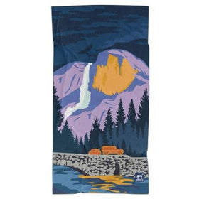 Sprints towel draped over gym bench highlighting absorbency and comfort