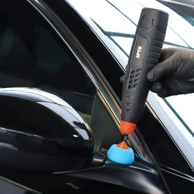 SPTA accessories spread showing pads and bits for versatile detailing