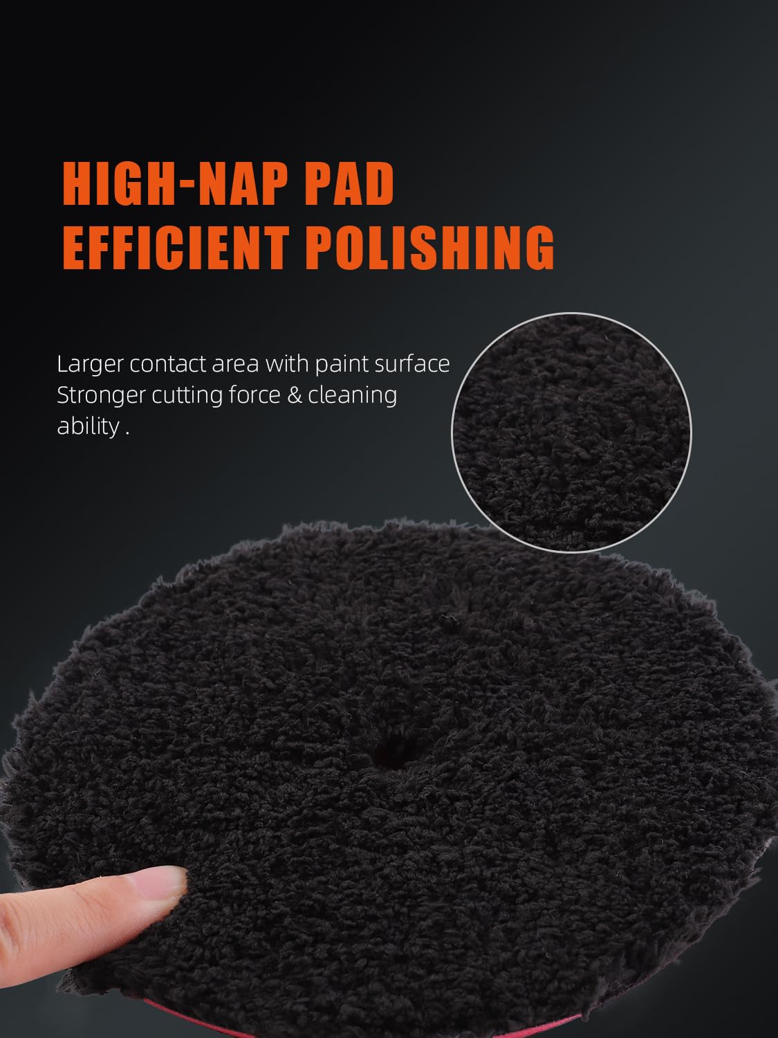 SPTA durable hook-and-loop backing for fast secure pad changes