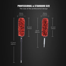 SPTA microfiber bristle close-up highlighting soft texture and safe scrubbing