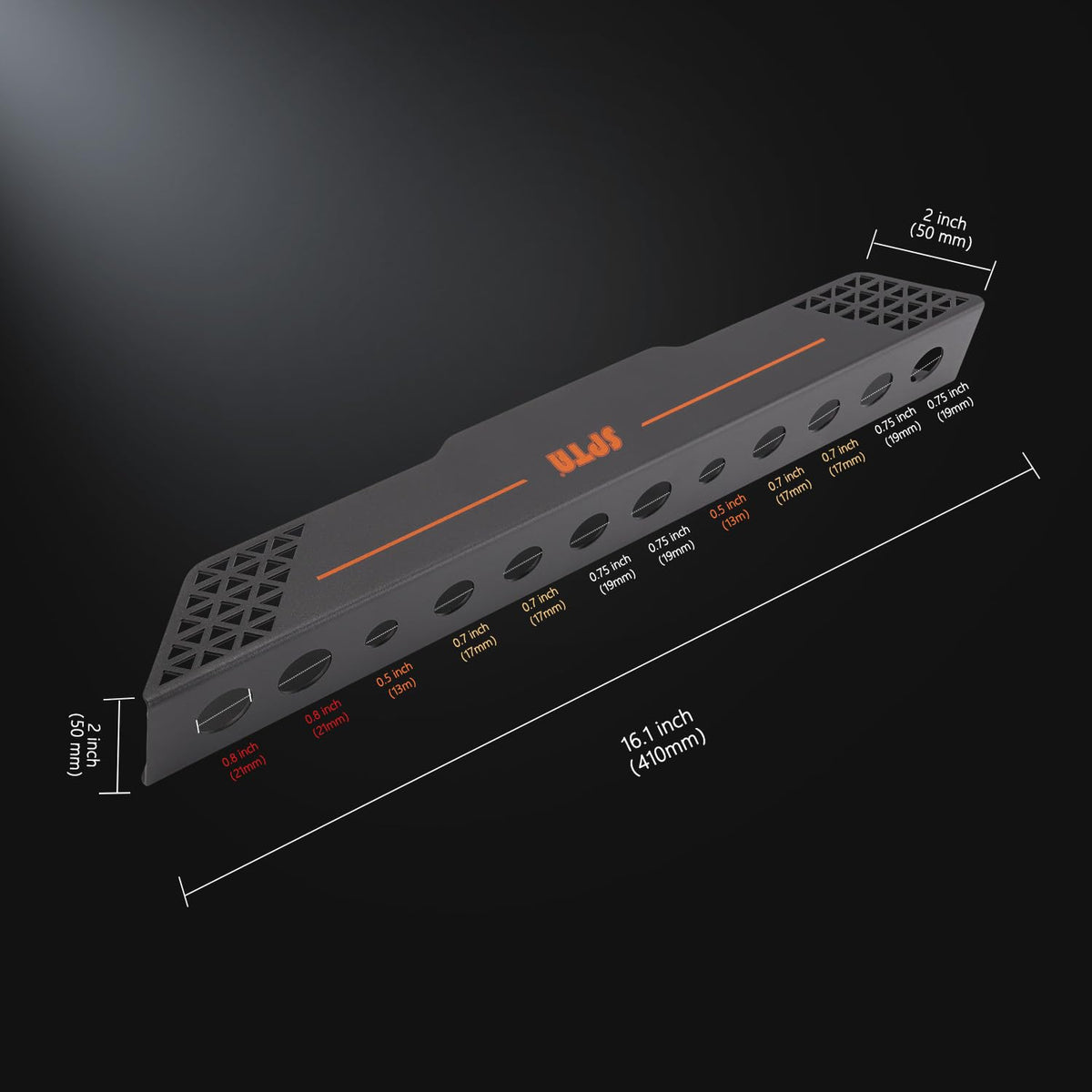 SPTA with included screws and anchors displaying simple wall installation benefit