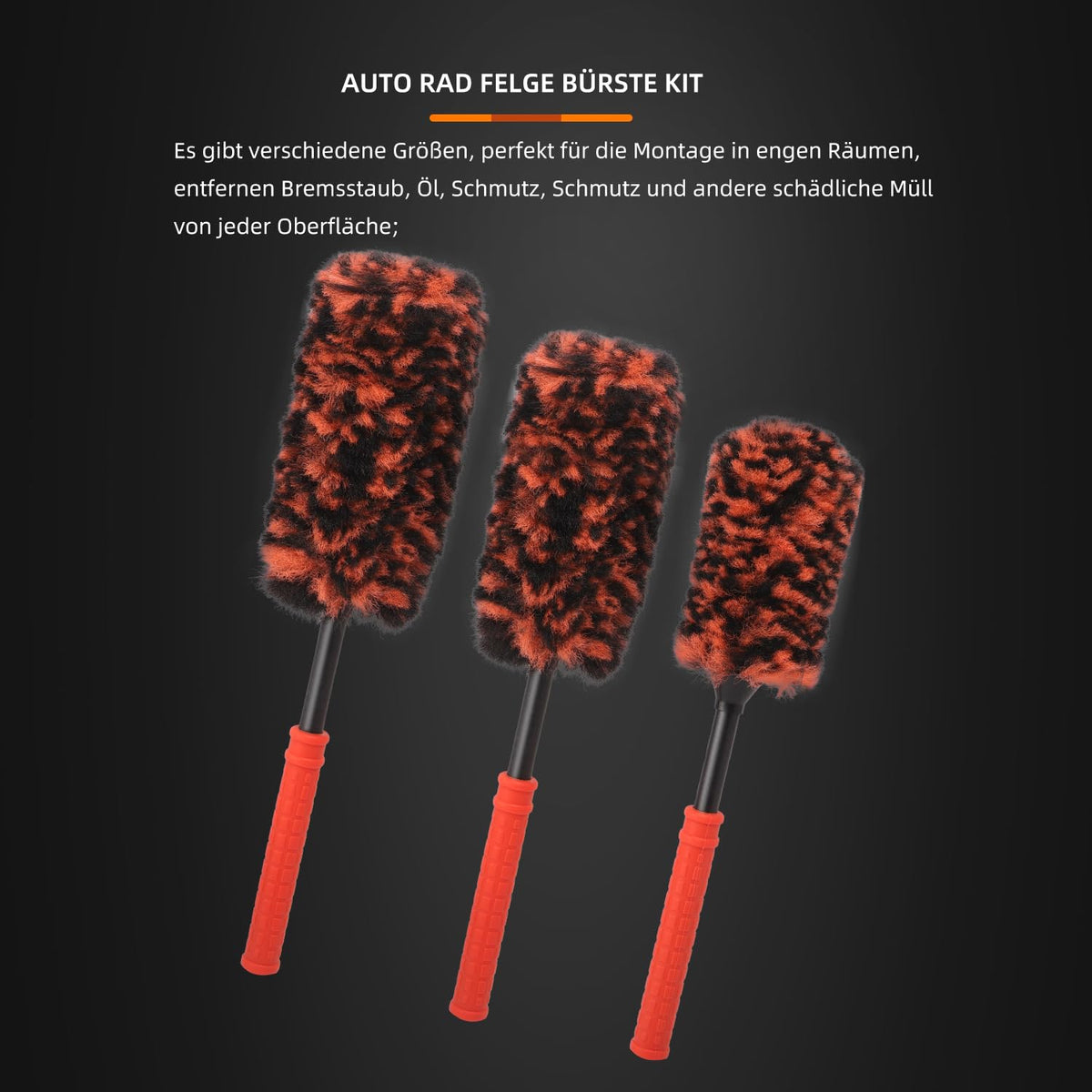 SPTA brushes side-by-side to show size comparison for precise access