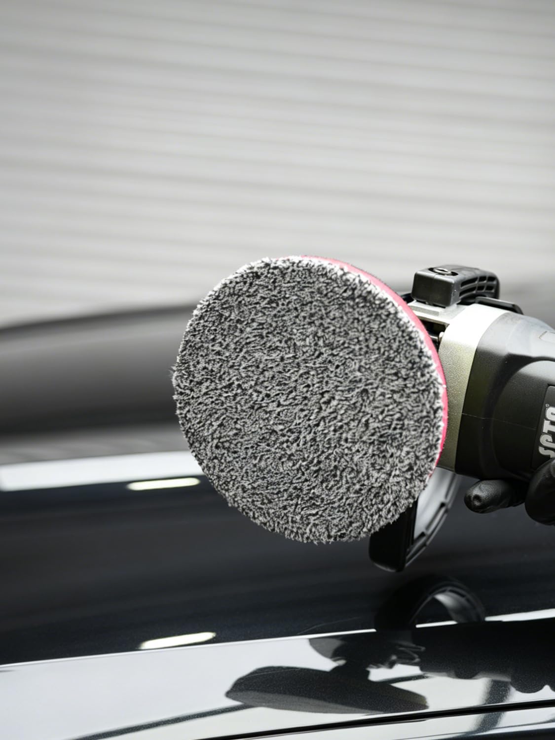 SPTA pad edge profile illustrating thickness and surface conformity benefit