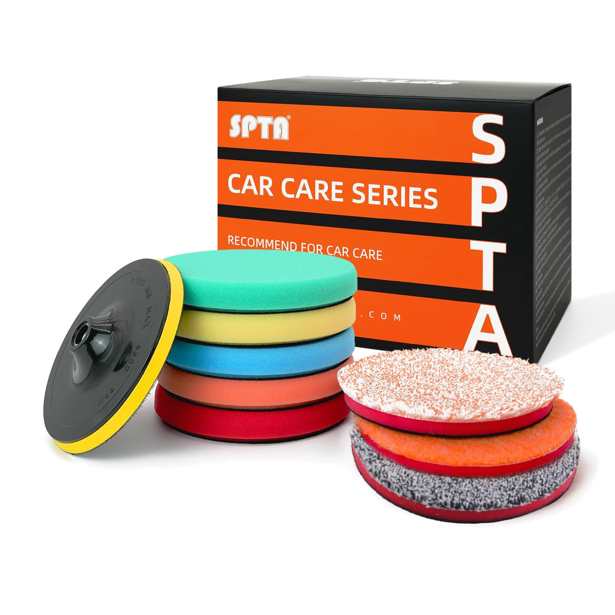 SPTA front packaging showing full 9-piece kit and quick benefits