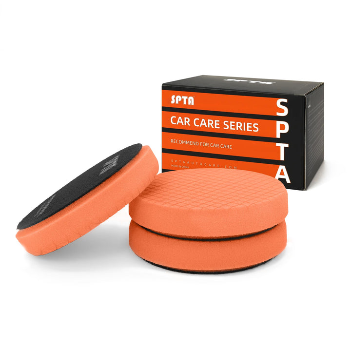 SPTA three-pack front view showing pads and packaging benefit fast selection