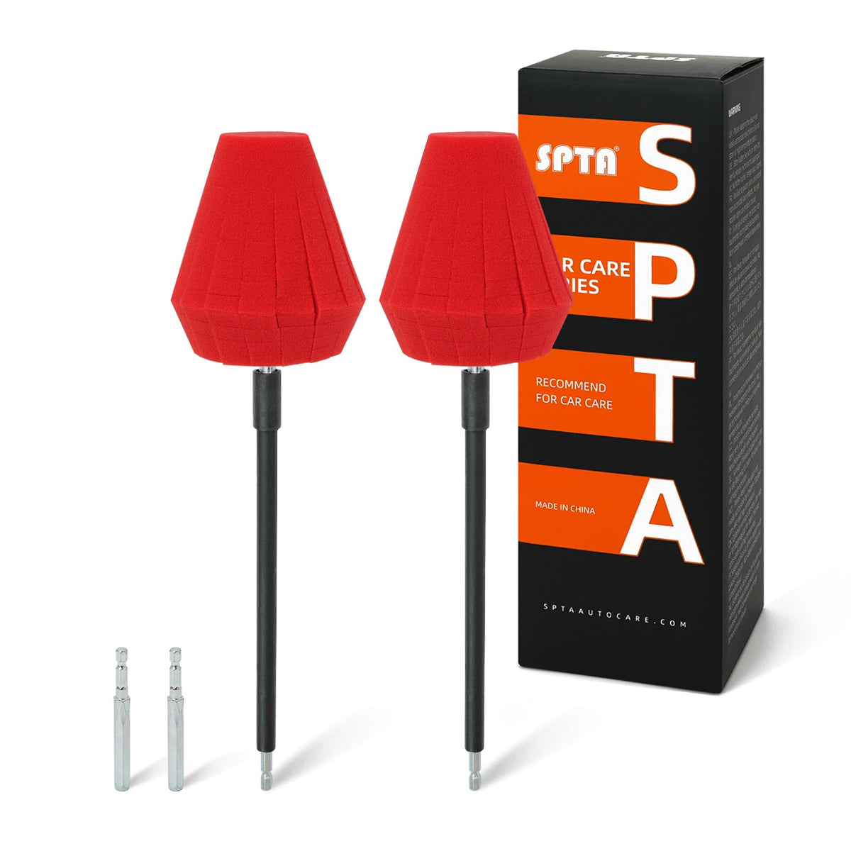 SPTA front view of cone polisher showing shape and finish for precise results