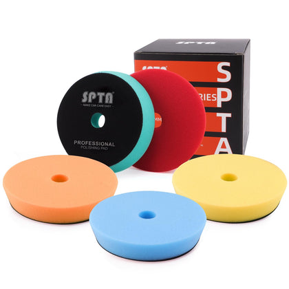 SPTA front view of 6-inch pad showing dual-diameter face protecting paint