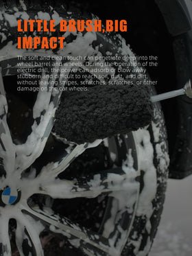 SPTA brush head angled to show flexible bristles that reach tight gaps