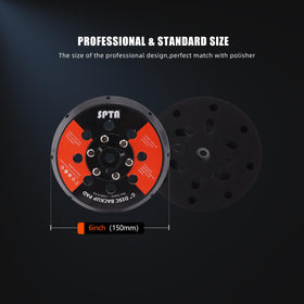 SPTA close-up hook and loop surface demonstrating fast pad changes