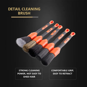 SPTA close-up of soft boar-style bristles protecting surfaces