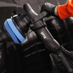 SPTA kit next to a hand to show scale and portability for home detailers