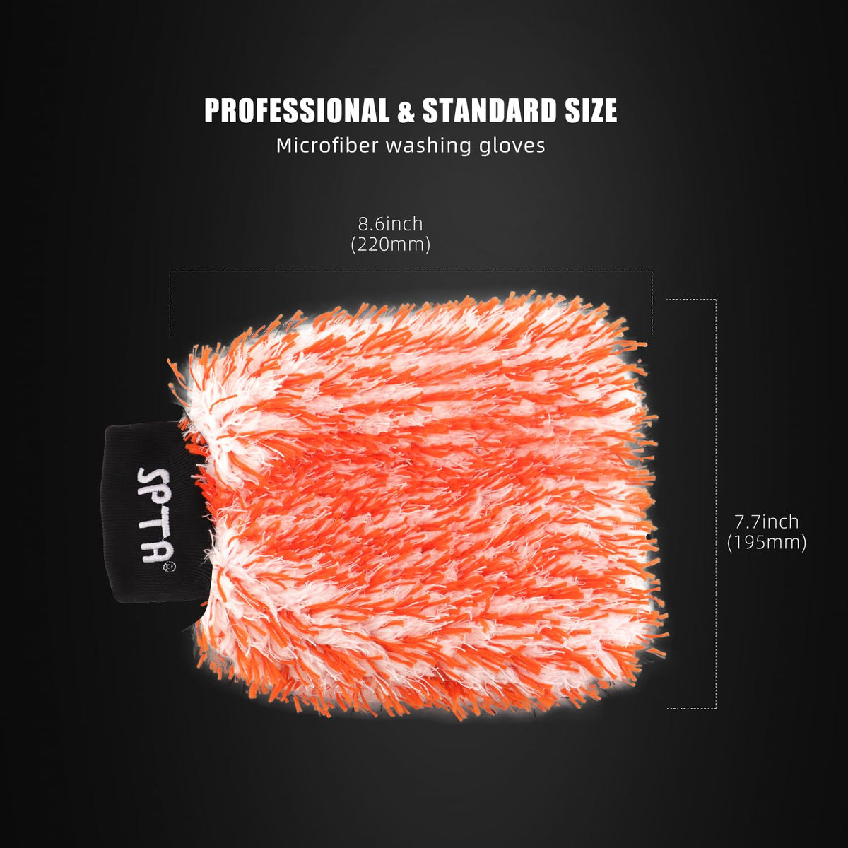 SPTA microfiber close-up showing dense fibers and scratch protection