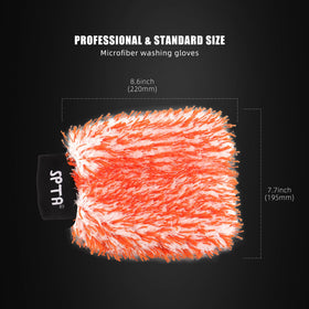 SPTA microfiber close-up showing dense fibers and scratch protection