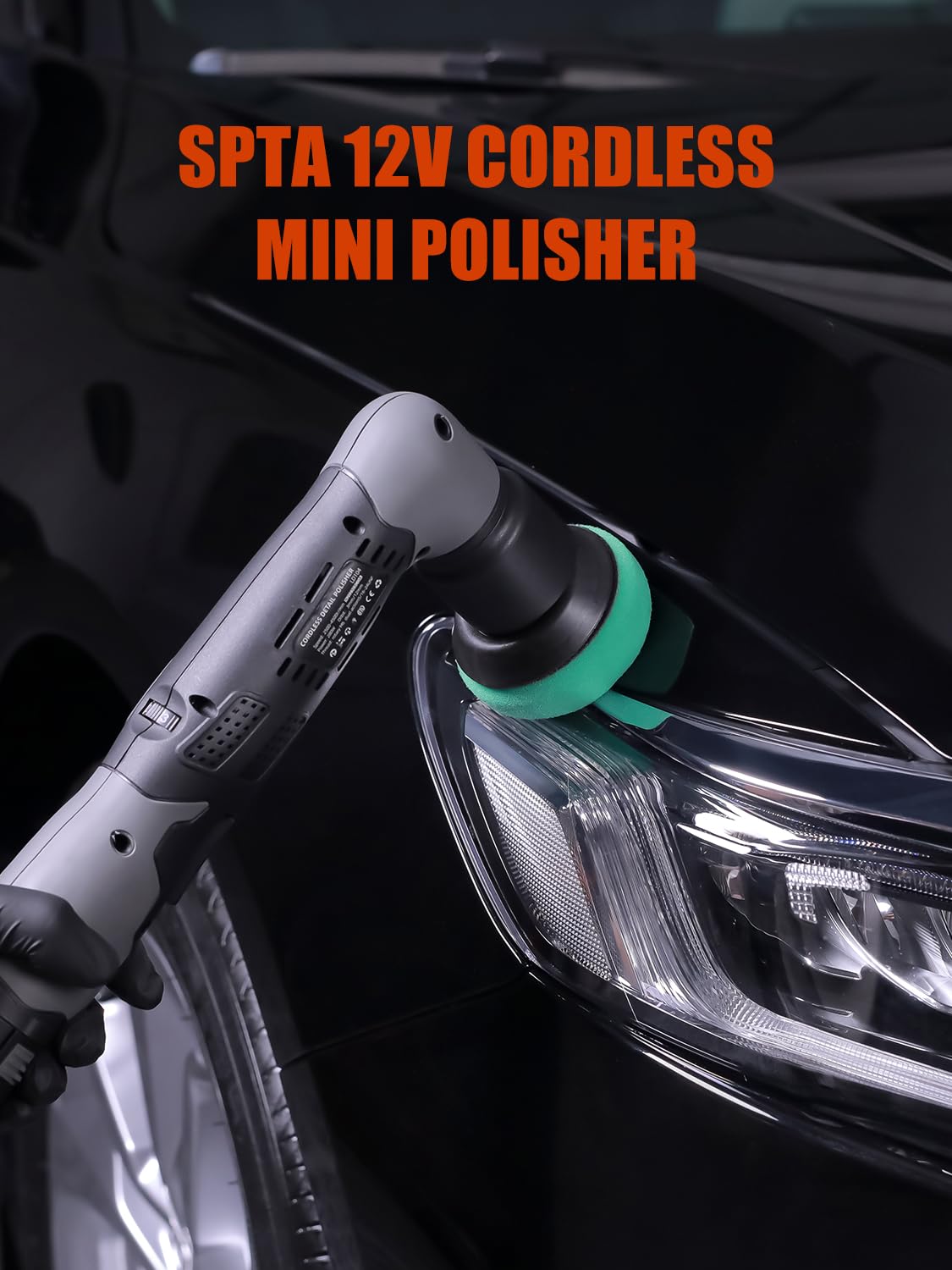 SPTA mini polisher and accessories neatly packed in a bag for organized transport
