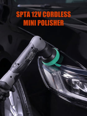 SPTA mini polisher and accessories neatly packed in a bag for organized transport