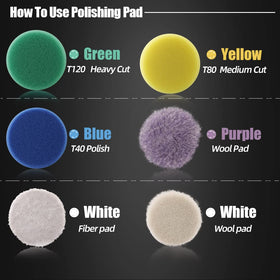 SPTA foam pad close-up texture showing fine pores for safe paint contact