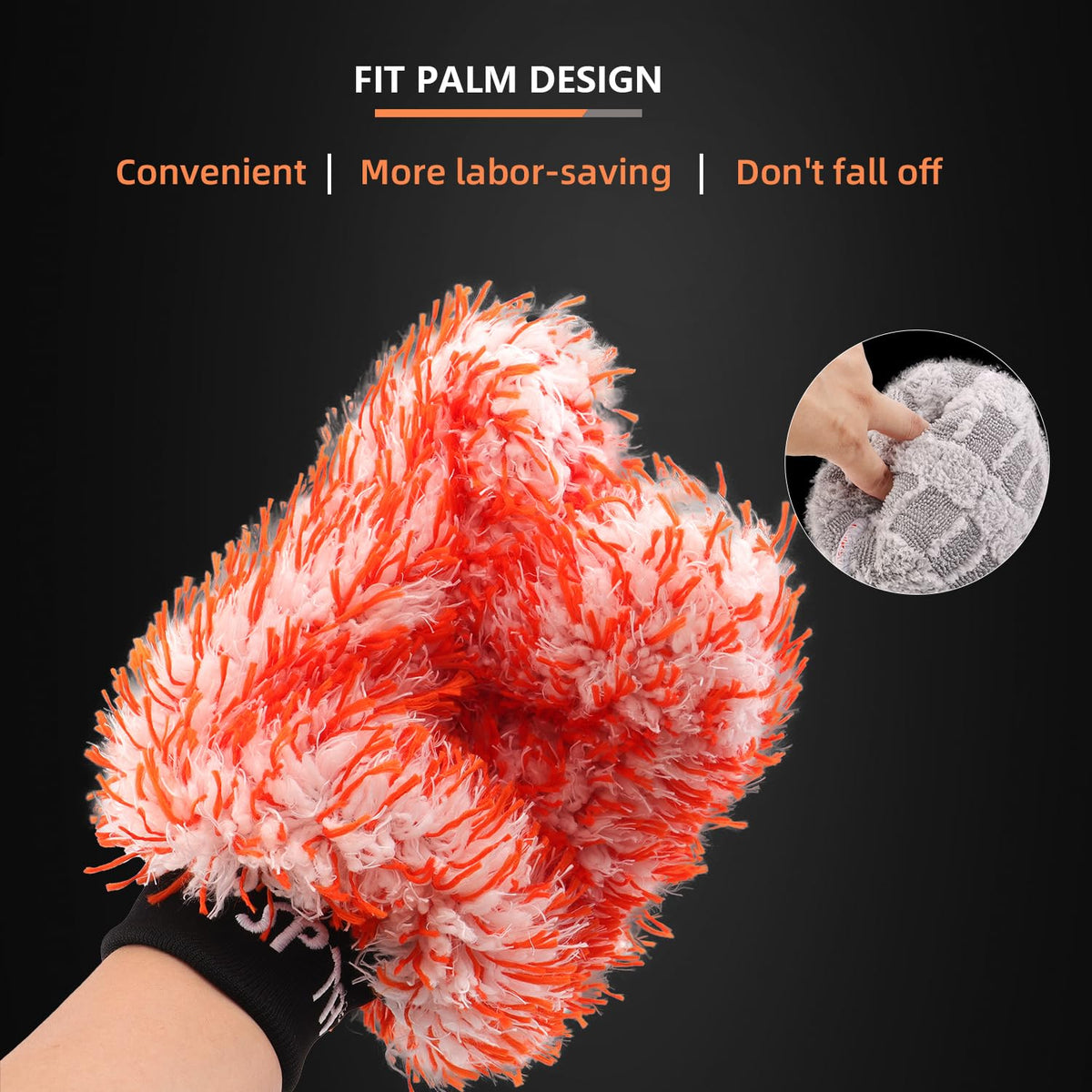 SPTA mitt elastic cuff detail ensuring snug fit and control