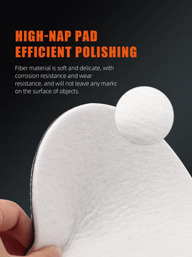 SPTA pad backing detail highlighting elastic hook-and-loop for secure attachment and even contact