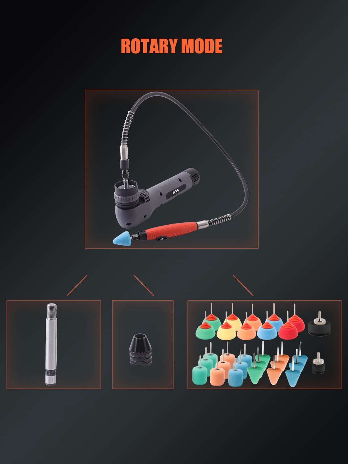 SPTA polisher two batteries and charger showing long runtime benefit