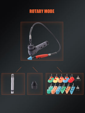 SPTA polisher two batteries and charger showing long runtime benefit